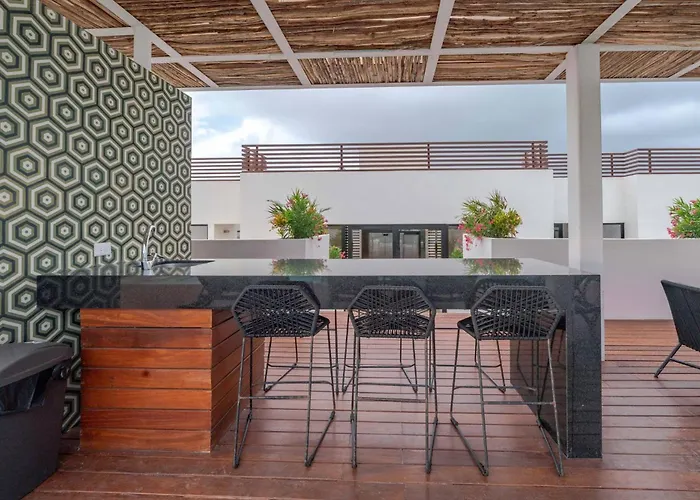 Caribbean Dreams - Stylish & Only 2 Blocks To The - At Bahay Apartamento Playa del Carmen